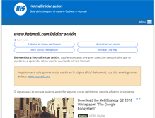 Tablet Screenshot of hotmailiniciarsesion.net